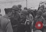 Image of 2nd Armored Division officers meeting Normandy France, 1944, second 8 stock footage video 65675079363