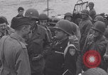 Image of 2nd Armored Division officers meeting Normandy France, 1944, second 9 stock footage video 65675079363