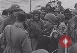 Image of 2nd Armored Division officers meeting Normandy France, 1944, second 12 stock footage video 65675079363