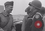 Image of 2nd Armored Division officers meeting Normandy France, 1944, second 18 stock footage video 65675079363