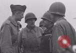Image of 2nd Armored Division officers meeting Normandy France, 1944, second 21 stock footage video 65675079363