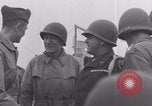 Image of 2nd Armored Division officers meeting Normandy France, 1944, second 24 stock footage video 65675079363