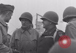 Image of 2nd Armored Division officers meeting Normandy France, 1944, second 26 stock footage video 65675079363