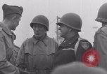 Image of 2nd Armored Division officers meeting Normandy France, 1944, second 28 stock footage video 65675079363