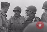 Image of 2nd Armored Division officers meeting Normandy France, 1944, second 29 stock footage video 65675079363