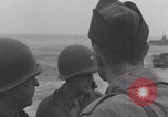 Image of 2nd Armored Division officers meeting Normandy France, 1944, second 38 stock footage video 65675079363