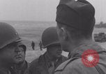 Image of 2nd Armored Division officers meeting Normandy France, 1944, second 39 stock footage video 65675079363