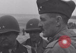 Image of 2nd Armored Division officers meeting Normandy France, 1944, second 40 stock footage video 65675079363