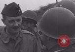 Image of 2nd Armored Division officers meeting Normandy France, 1944, second 44 stock footage video 65675079363