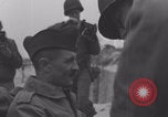 Image of 2nd Armored Division officers meeting Normandy France, 1944, second 57 stock footage video 65675079363