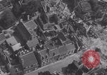 Image of Avranches aerial view WW2 Avranches France, 1944, second 41 stock footage video 65675079364