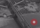 Image of Normandy aerial view WW2 damage Normandy France, 1944, second 25 stock footage video 65675079365