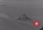 Image of Mont-Saint-Michel aerial view Normandy France, 1944, second 8 stock footage video 65675079366