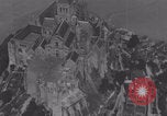 Image of Mont-Saint-Michel aerial view Normandy France, 1944, second 12 stock footage video 65675079366