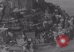 Image of Mont-Saint-Michel aerial view Normandy France, 1944, second 26 stock footage video 65675079366