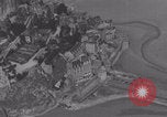 Image of Mont-Saint-Michel aerial view Normandy France, 1944, second 29 stock footage video 65675079366