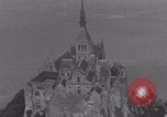 Image of Mont-Saint-Michel aerial view Normandy France, 1944, second 35 stock footage video 65675079366