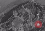 Image of Mont-Saint-Michel aerial view Normandy France, 1944, second 51 stock footage video 65675079366