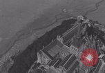 Image of Mont-Saint-Michel aerial view Normandy France, 1944, second 54 stock footage video 65675079366