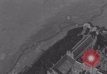 Image of Mont-Saint-Michel aerial view Normandy France, 1944, second 56 stock footage video 65675079366