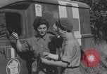 Image of French army nurses WW2 Lessay France, 1944, second 8 stock footage video 65675079367