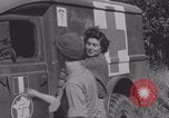 Image of French army nurses WW2 Lessay France, 1944, second 10 stock footage video 65675079367