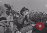 Image of French army nurses WW2 Lessay France, 1944, second 9 stock footage video 65675079368
