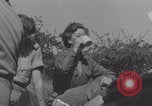 Image of French army nurses WW2 Lessay France, 1944, second 10 stock footage video 65675079368