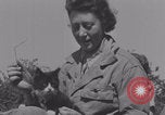 Image of French army nurses WW2 Lessay France, 1944, second 18 stock footage video 65675079368