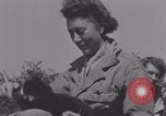 Image of French army nurses WW2 Lessay France, 1944, second 24 stock footage video 65675079368