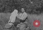Image of French army nurses WW2 Lessay France, 1944, second 58 stock footage video 65675079368