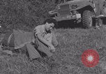 Image of French nurses prepare ambulance Lessay France, 1944, second 5 stock footage video 65675079369