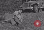 Image of French nurses prepare ambulance Lessay France, 1944, second 9 stock footage video 65675079369