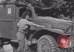 Image of French nurses prepare ambulance Lessay France, 1944, second 31 stock footage video 65675079369