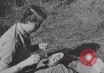 Image of French nurses prepare ambulance Lessay France, 1944, second 37 stock footage video 65675079369