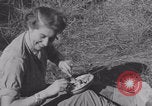 Image of French nurses prepare ambulance Lessay France, 1944, second 40 stock footage video 65675079369