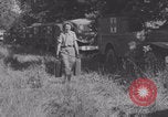 Image of French nurses prepare ambulance Lessay France, 1944, second 43 stock footage video 65675079369