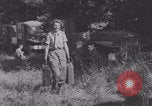 Image of French nurses prepare ambulance Lessay France, 1944, second 45 stock footage video 65675079369