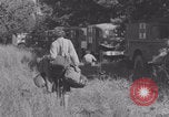 Image of French nurses prepare ambulance Lessay France, 1944, second 51 stock footage video 65675079369