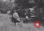 Image of French nurses prepare ambulance Lessay France, 1944, second 53 stock footage video 65675079369