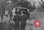 Image of French nurses prepare ambulance Lessay France, 1944, second 59 stock footage video 65675079369