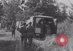 Image of French nurses prepare ambulance Lessay France, 1944, second 62 stock footage video 65675079369