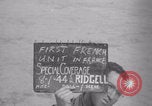 Image of Free French soldiers arrival La Haye-du-Puits La Haye Du Puits France, 1944, second 4 stock footage video 65675079370