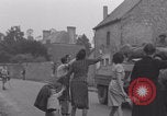 Image of Free French soldiers arrival La Haye-du-Puits La Haye Du Puits France, 1944, second 31 stock footage video 65675079370