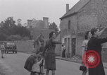 Image of Free French soldiers arrival La Haye-du-Puits La Haye Du Puits France, 1944, second 32 stock footage video 65675079370