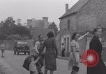 Image of Free French soldiers arrival La Haye-du-Puits La Haye Du Puits France, 1944, second 33 stock footage video 65675079370