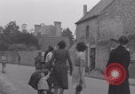 Image of Free French soldiers arrival La Haye-du-Puits La Haye Du Puits France, 1944, second 34 stock footage video 65675079370