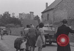 Image of Free French soldiers arrival La Haye-du-Puits La Haye Du Puits France, 1944, second 35 stock footage video 65675079370