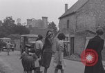 Image of Free French soldiers arrival La Haye-du-Puits La Haye Du Puits France, 1944, second 38 stock footage video 65675079370