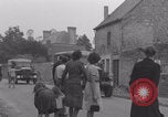 Image of Free French soldiers arrival La Haye-du-Puits La Haye Du Puits France, 1944, second 39 stock footage video 65675079370